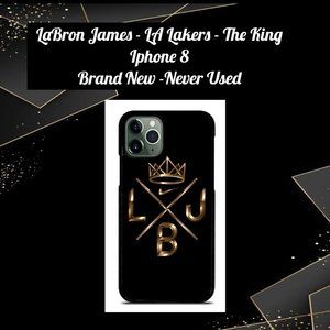 LeBron James - LA Lakers - The King iPhone 8 Case